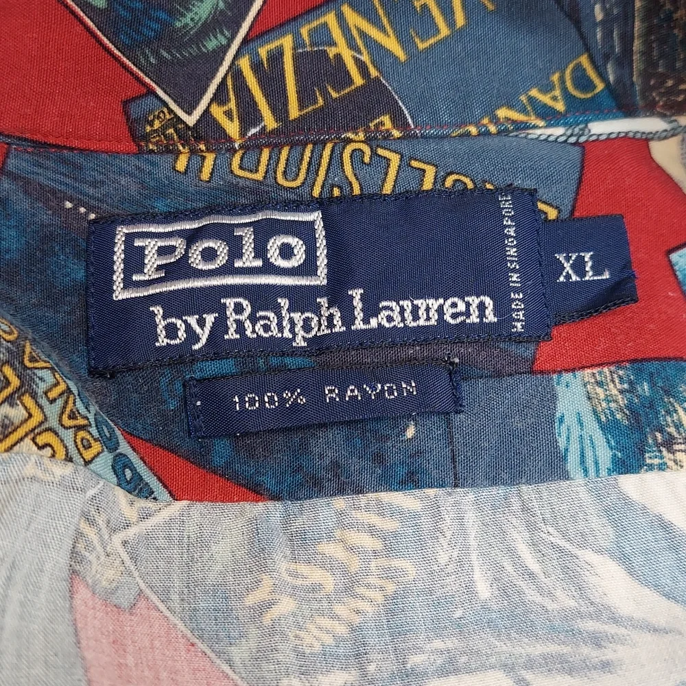 🚫SOLD🚫 Vintage Polo Ralph Lauren Excelsior Hotel Button Down Classic Fit XL - Picture 8 of 8
